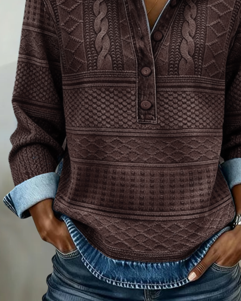 Modern Polo Neck Jumper