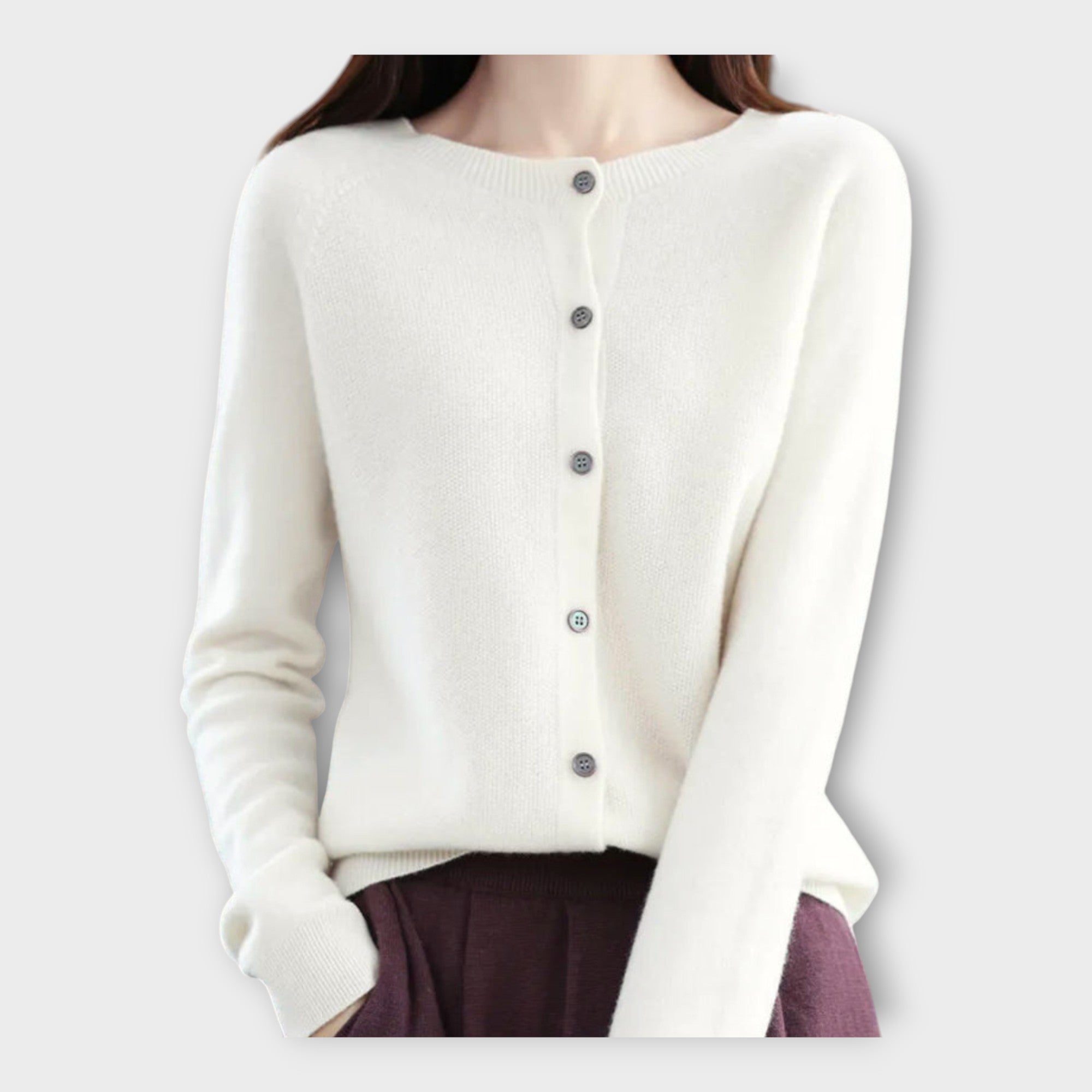 Eha | Elegant Button Cardigan