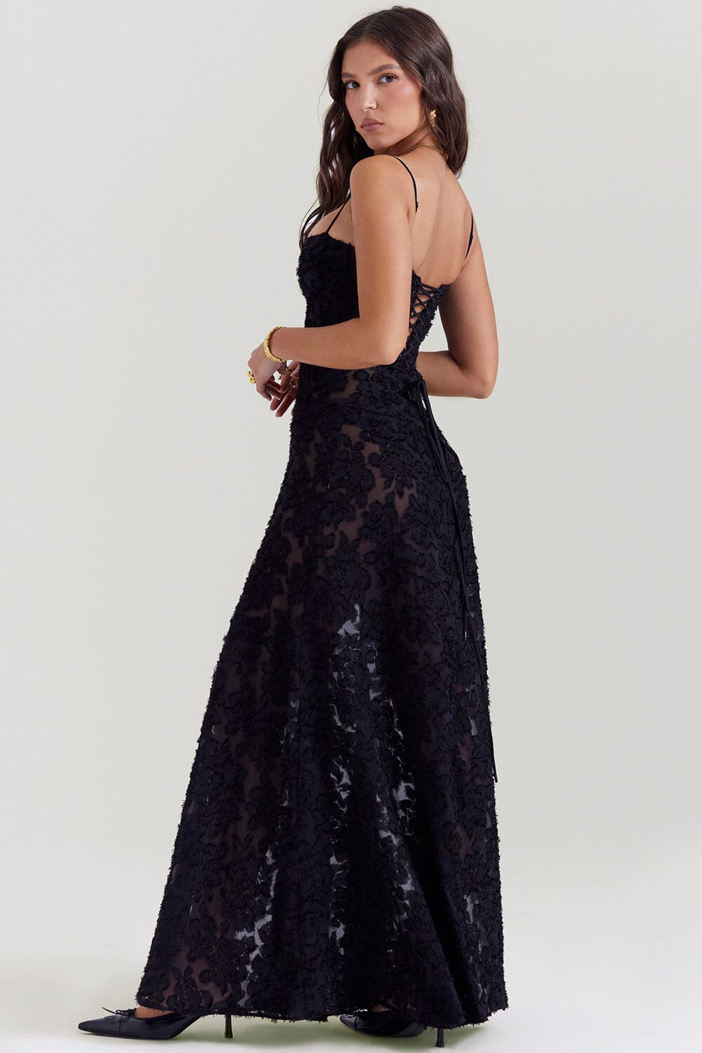 Serena | Elegant Long Dress for Weddings and Events