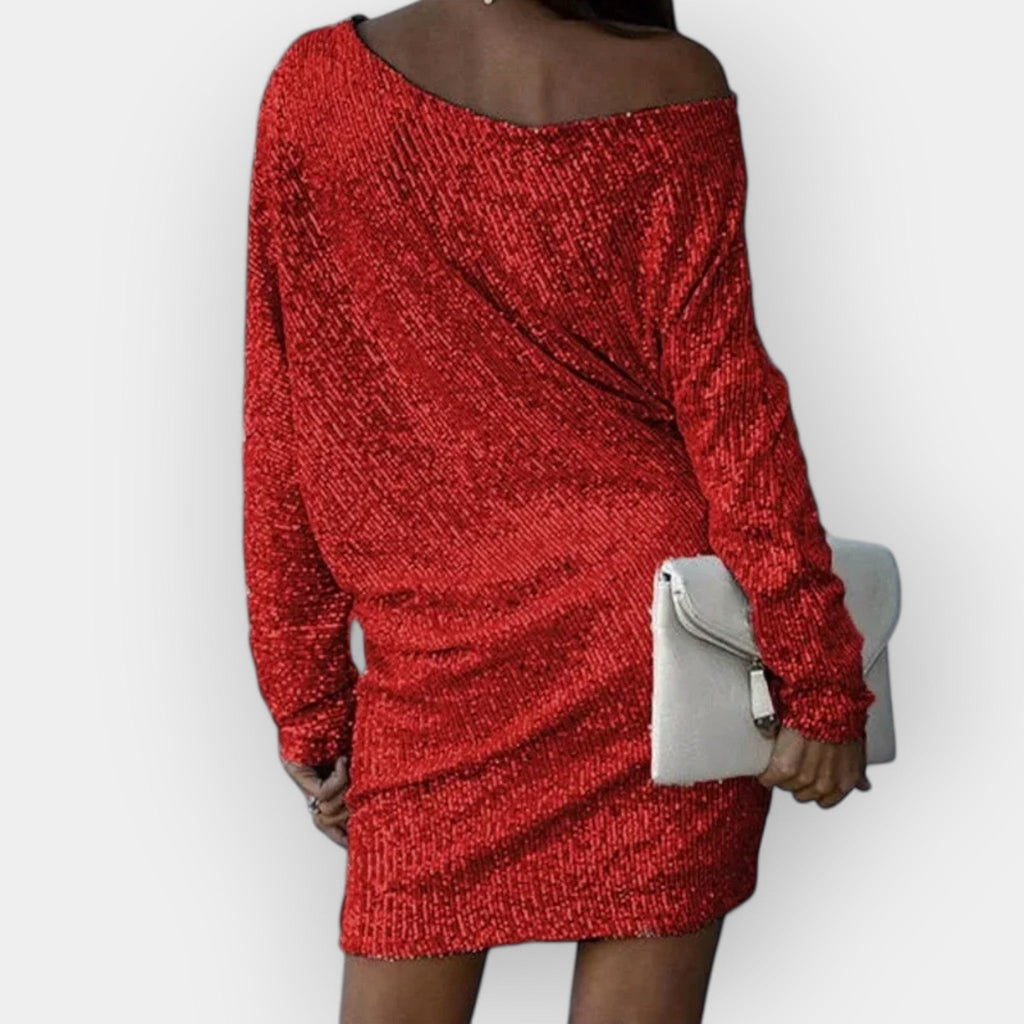 Delilah | Evening Dress with Sequins
