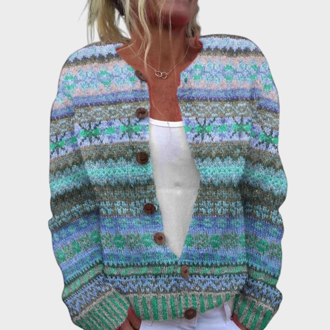 Isabel | Autumn Floral Cardigan