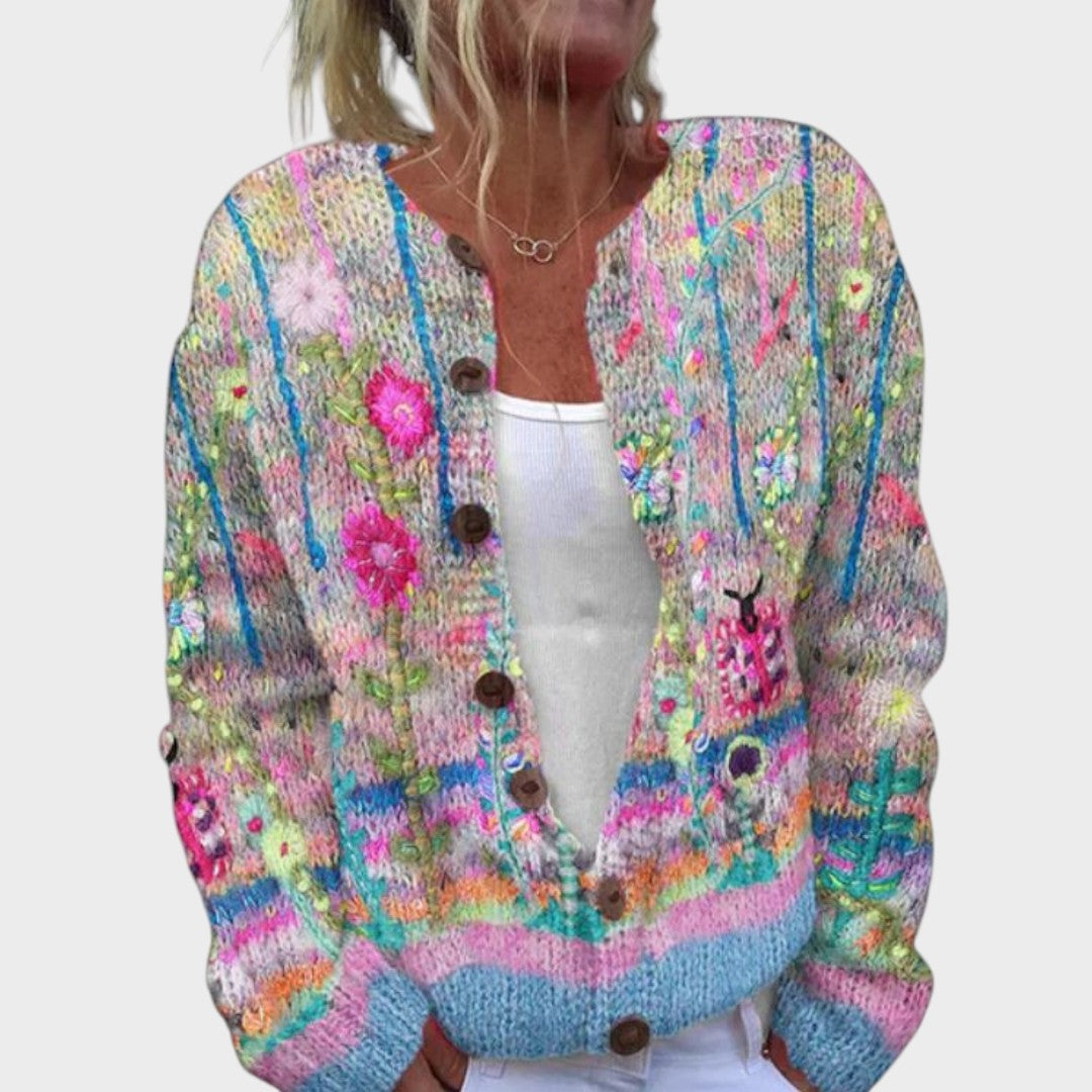 Teresa | Autumn Floral Sweater