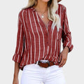 Débora | Handcrafted Striped T-Shirt