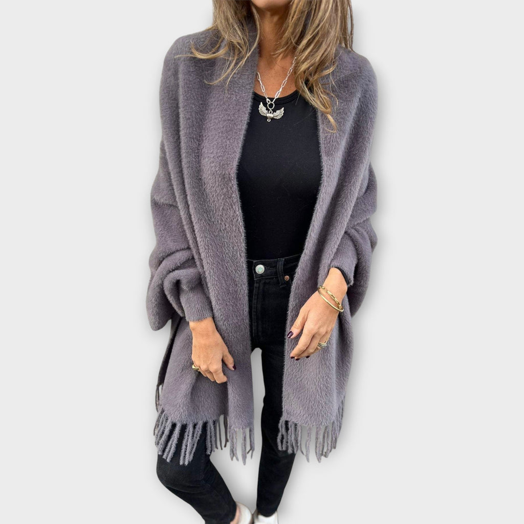 Maris | Tailored Fringed Wrap