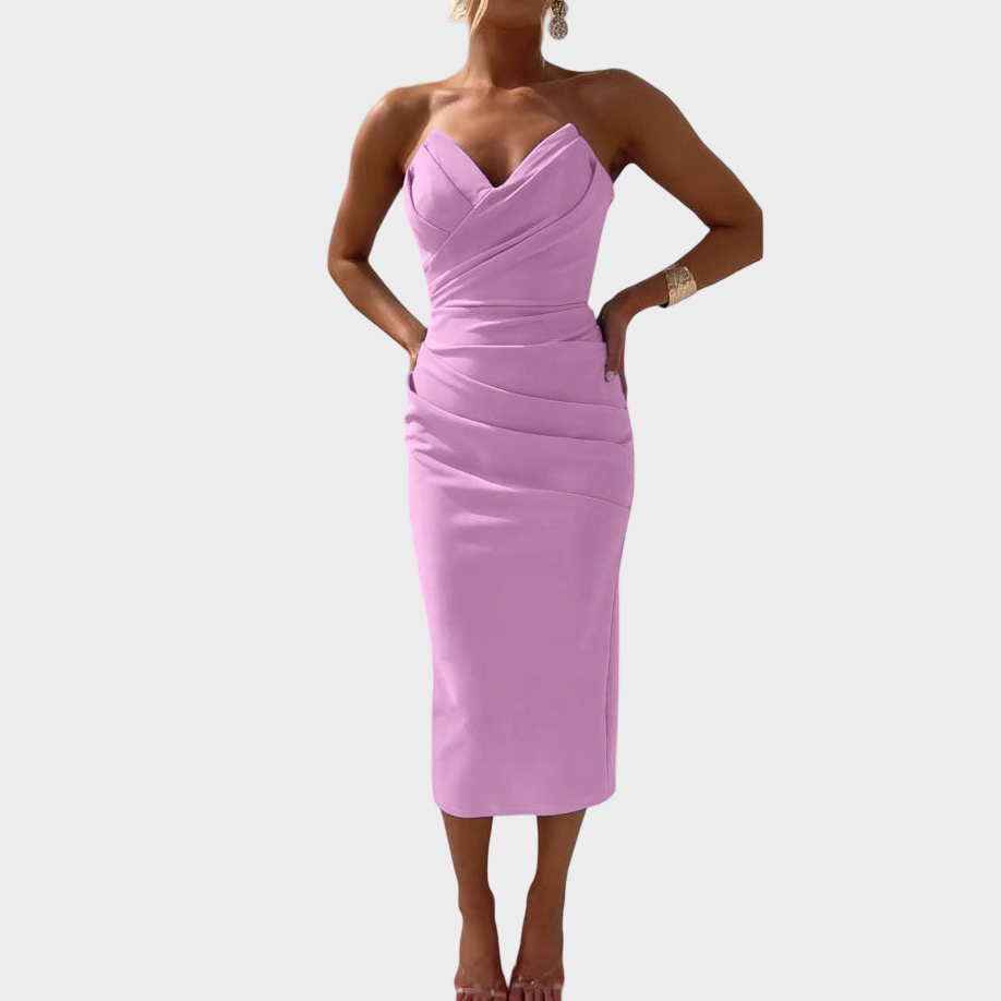 Sanne | Naturally Draped Dress