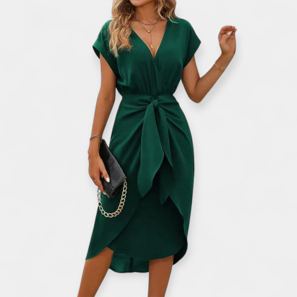 Malle | Green Midi Dress