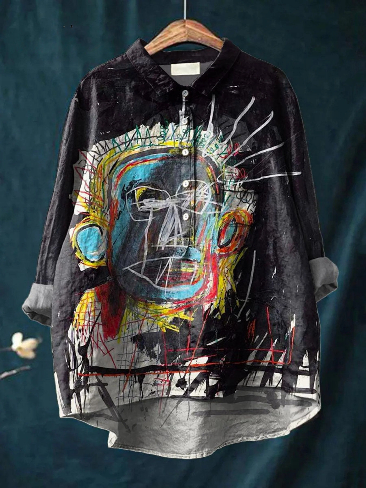 Kylie | Vintage Historical Abstract Figure Art Printed T-shirt