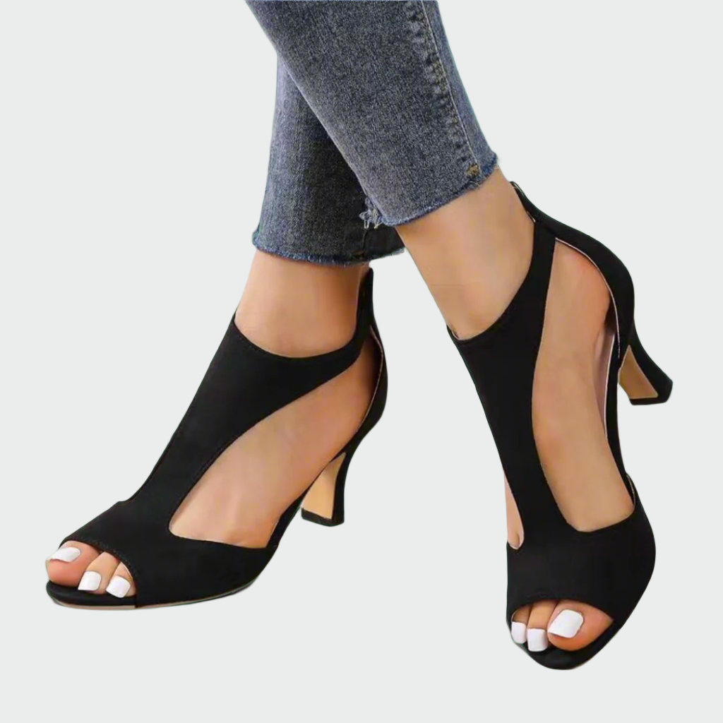 Anika | Sandals with a Cut-Out Heel