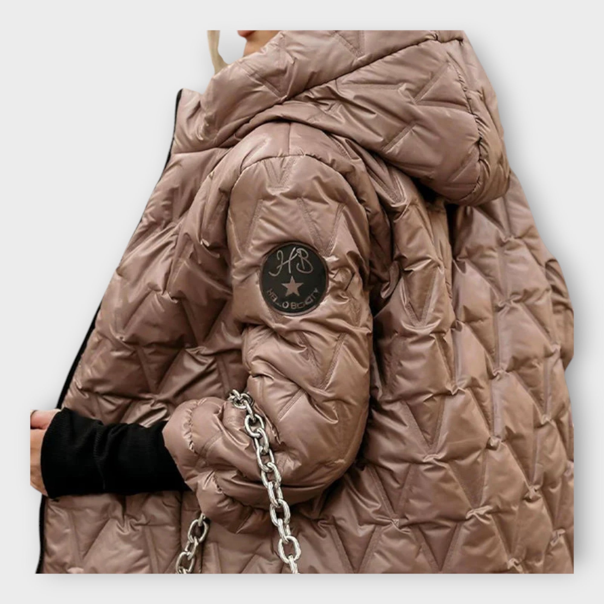 Önne | Elegant Quilted Jacket with Hood