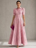 Aria | Short Dress with Balloon Sleeves