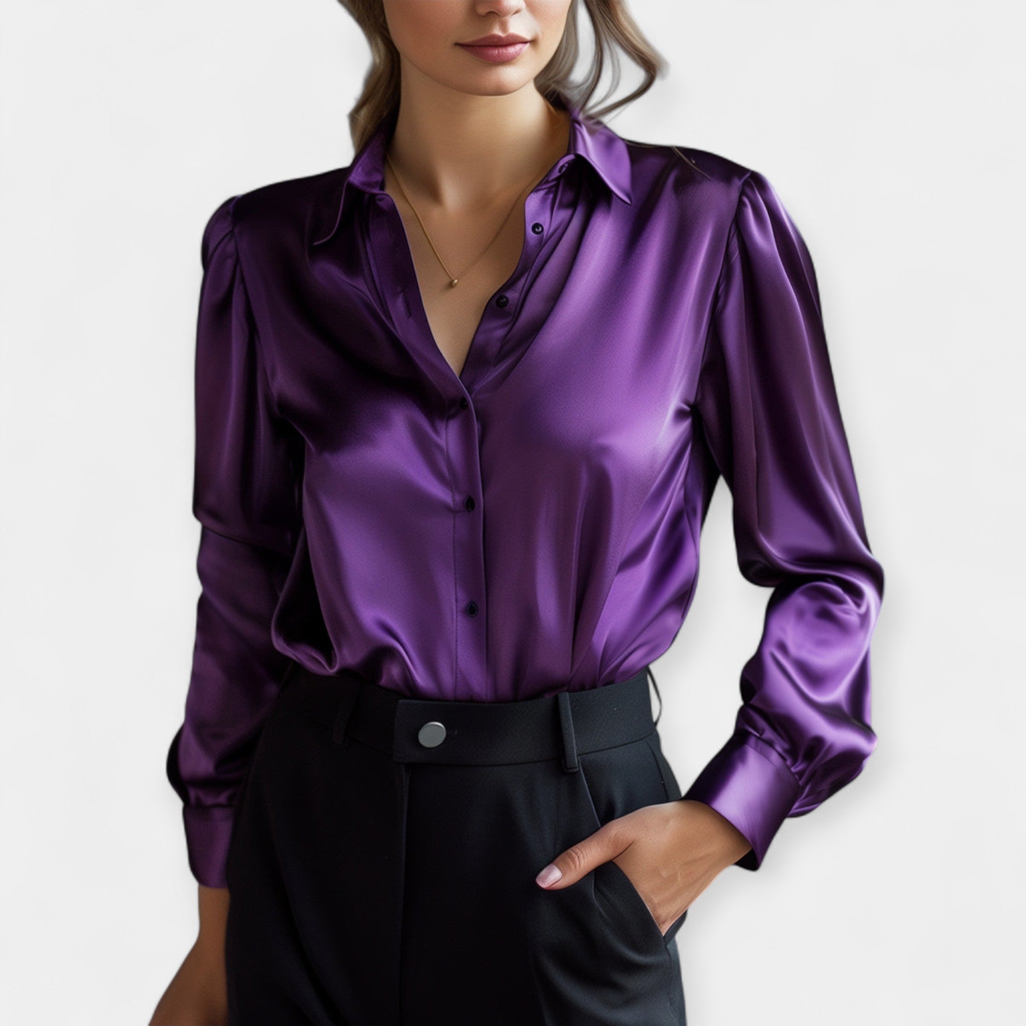 Tuva | Satinist with Collar