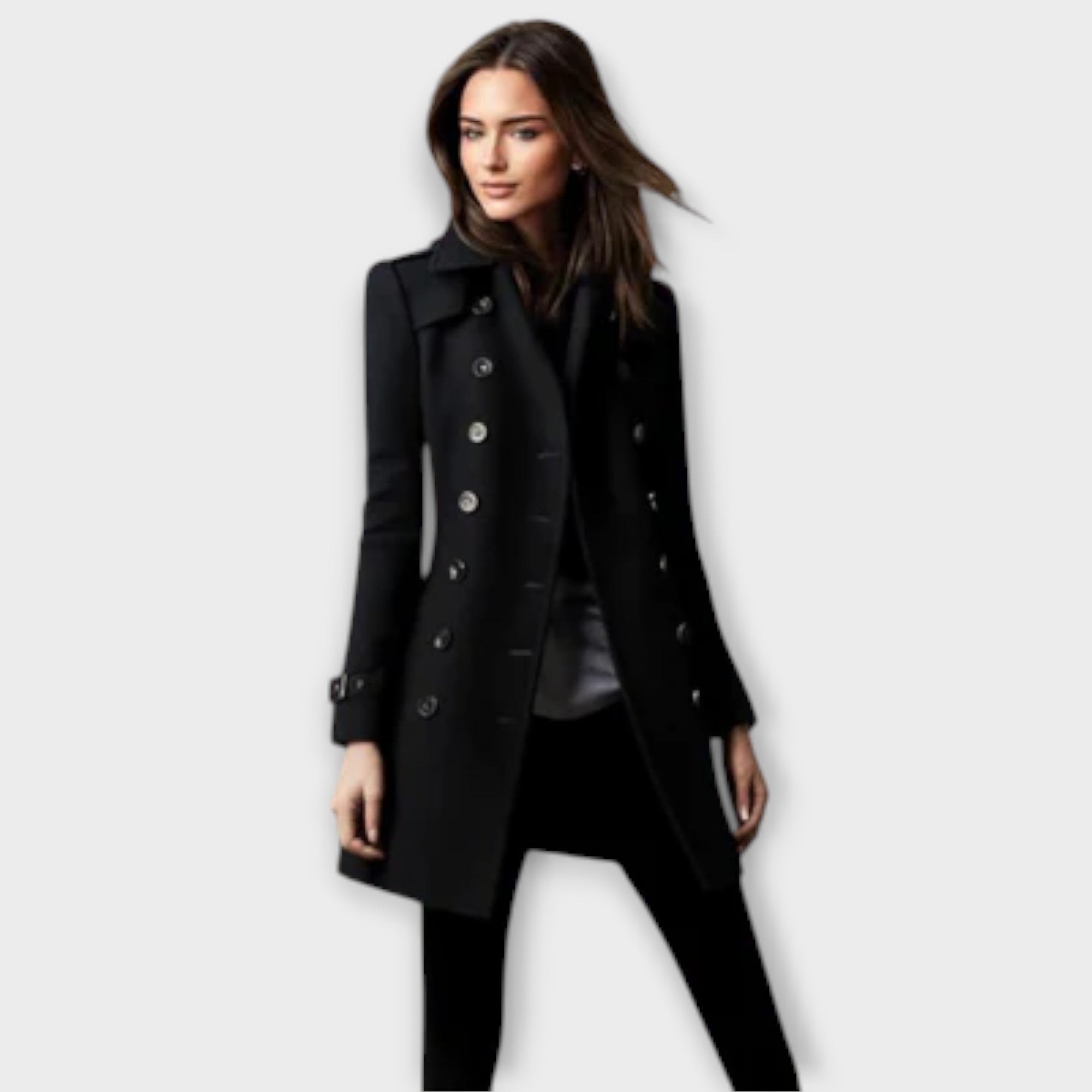 Linda | Double-Breasted Coat