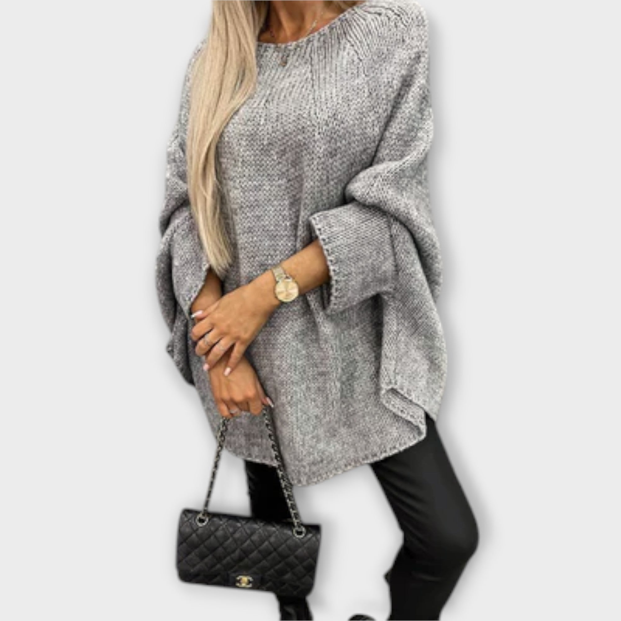 Isabel | Elegant Women's Sweater with Round Neck