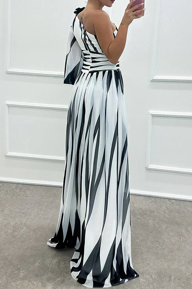 Fenna | Elegant Long Dresses with One Shoulder
