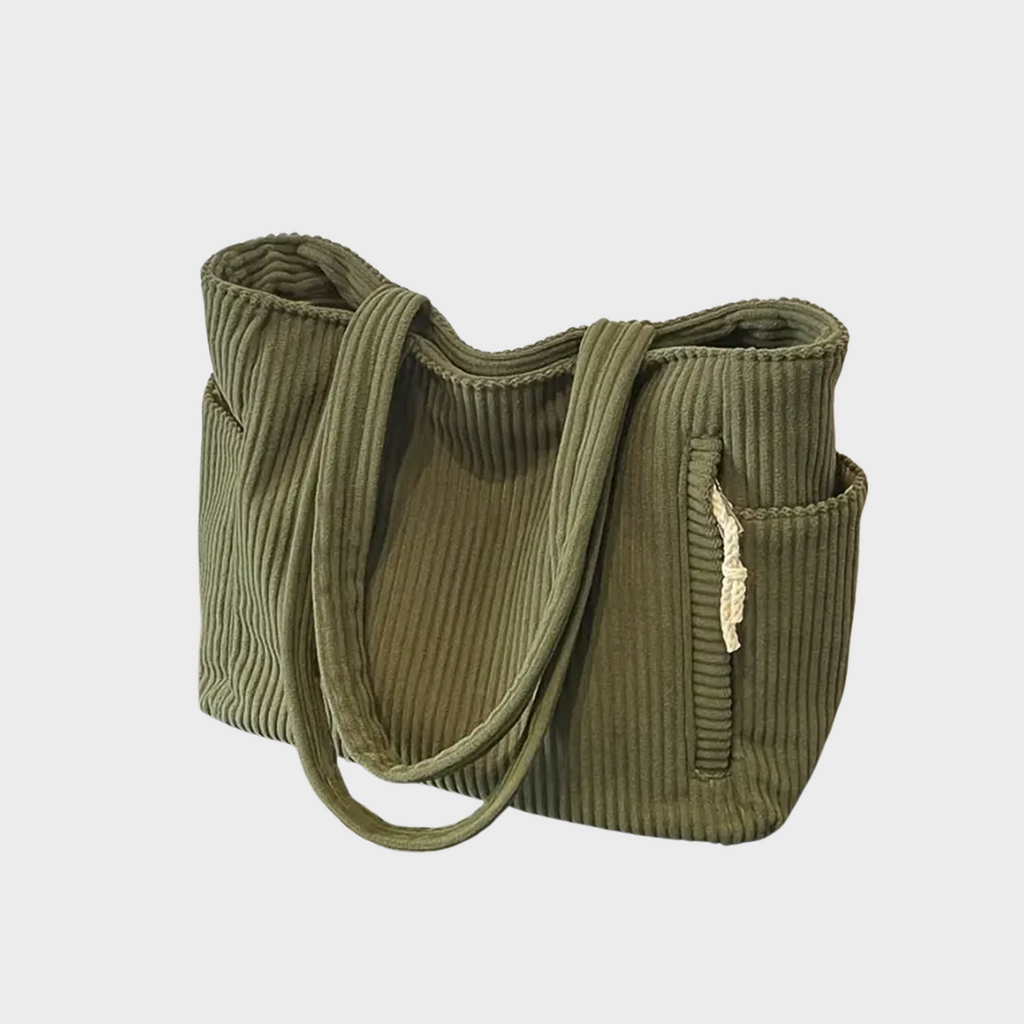 Amalija | Ribbed handbag with detailing