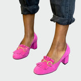 Amina | Stylish Shoes with a Golden Buckle