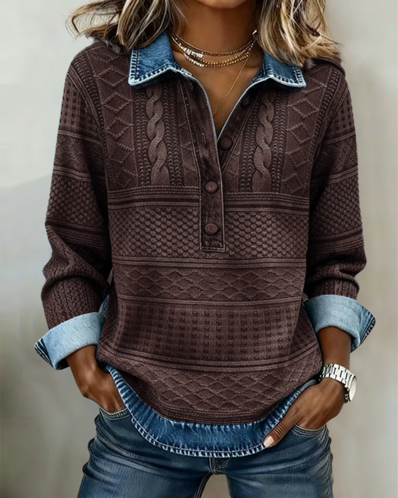 Modern Polo Neck Jumper