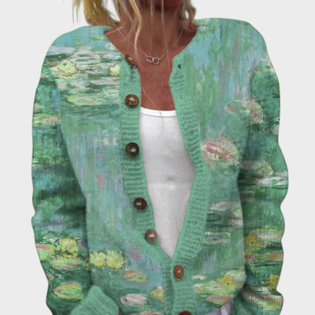 Ana | Autumn Floral Cardigan