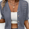Daria | Short-Sleeved Summer Cardigan