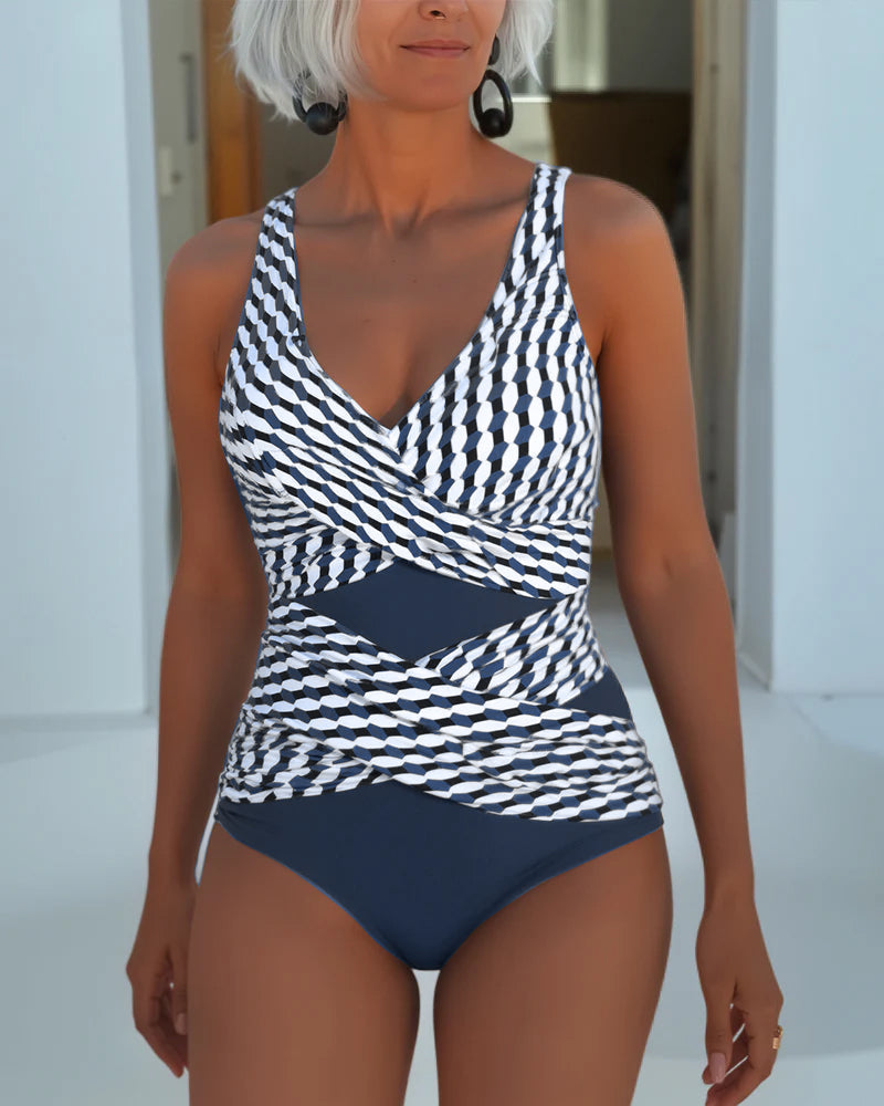 Ashley | Cross-Back Swimsuit for Casual Resort Wear