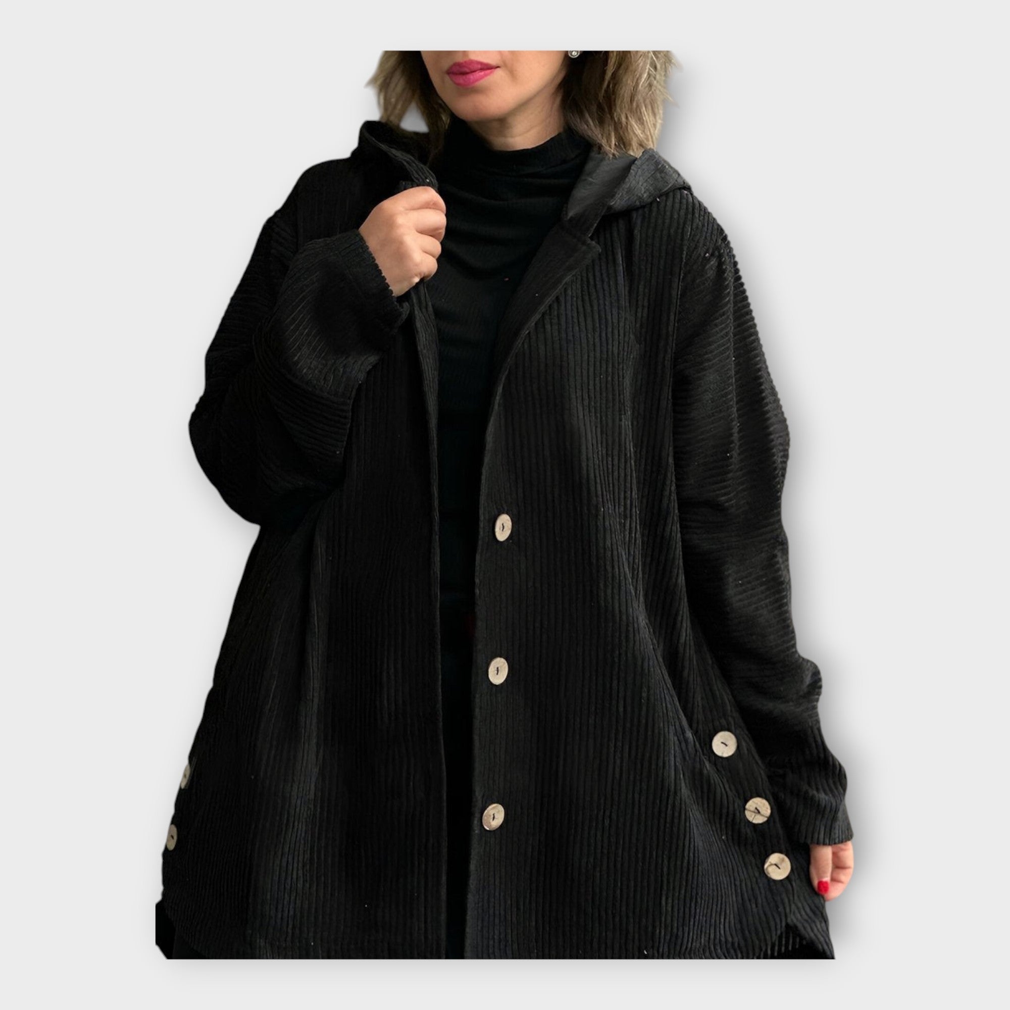 Liis | Long Casual Hooded Jumpsuits