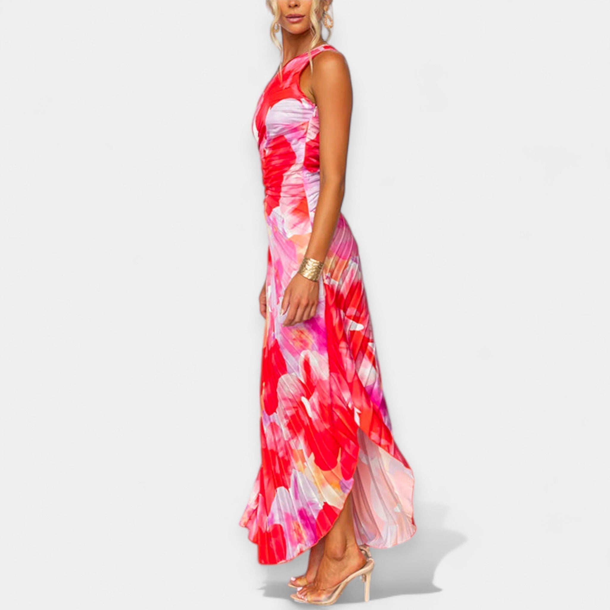 Tatiana | Dress with Asymmetrical Finish