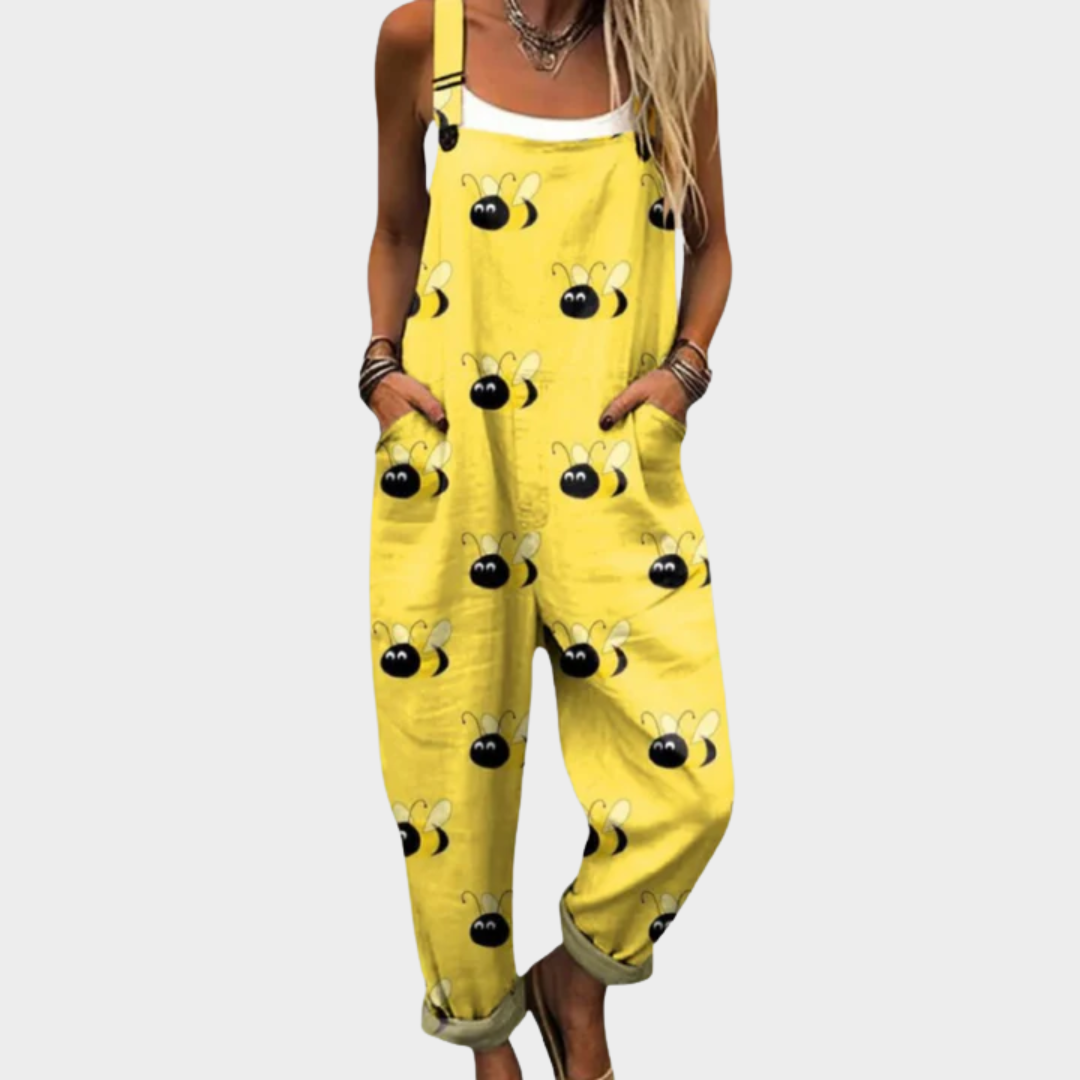 Leida | Comfortable Printed Trousers
