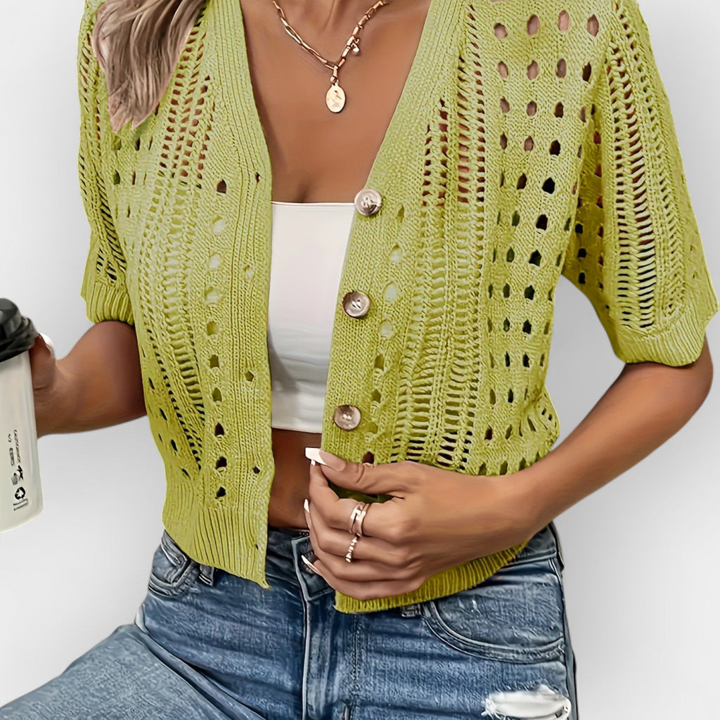 Daria | Short-Sleeved Summer Cardigan