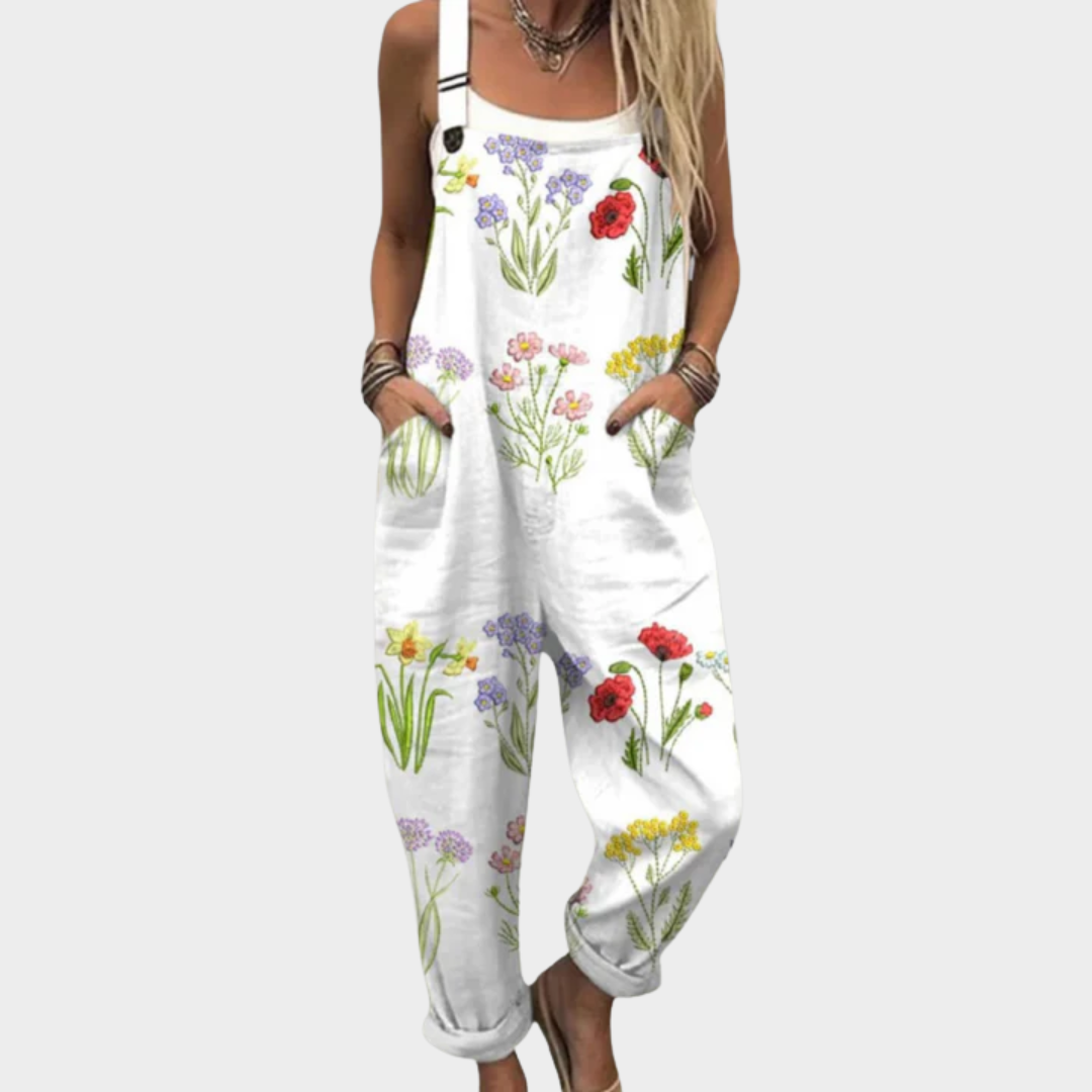 Raili | Comfortable Printed Trousers