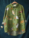 Paju | Women's Casual Shirt with Animal Print