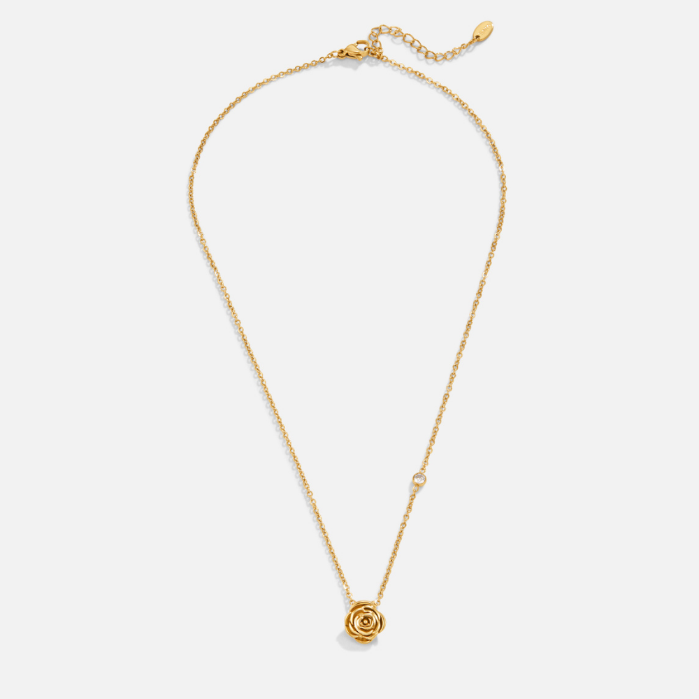 Necklace with Rose Gold Pendant
