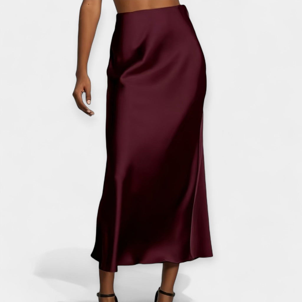Lorena | High-Waisted Midi Skirt