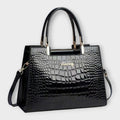 Albina | Sparkling Crocodile Efect Bag