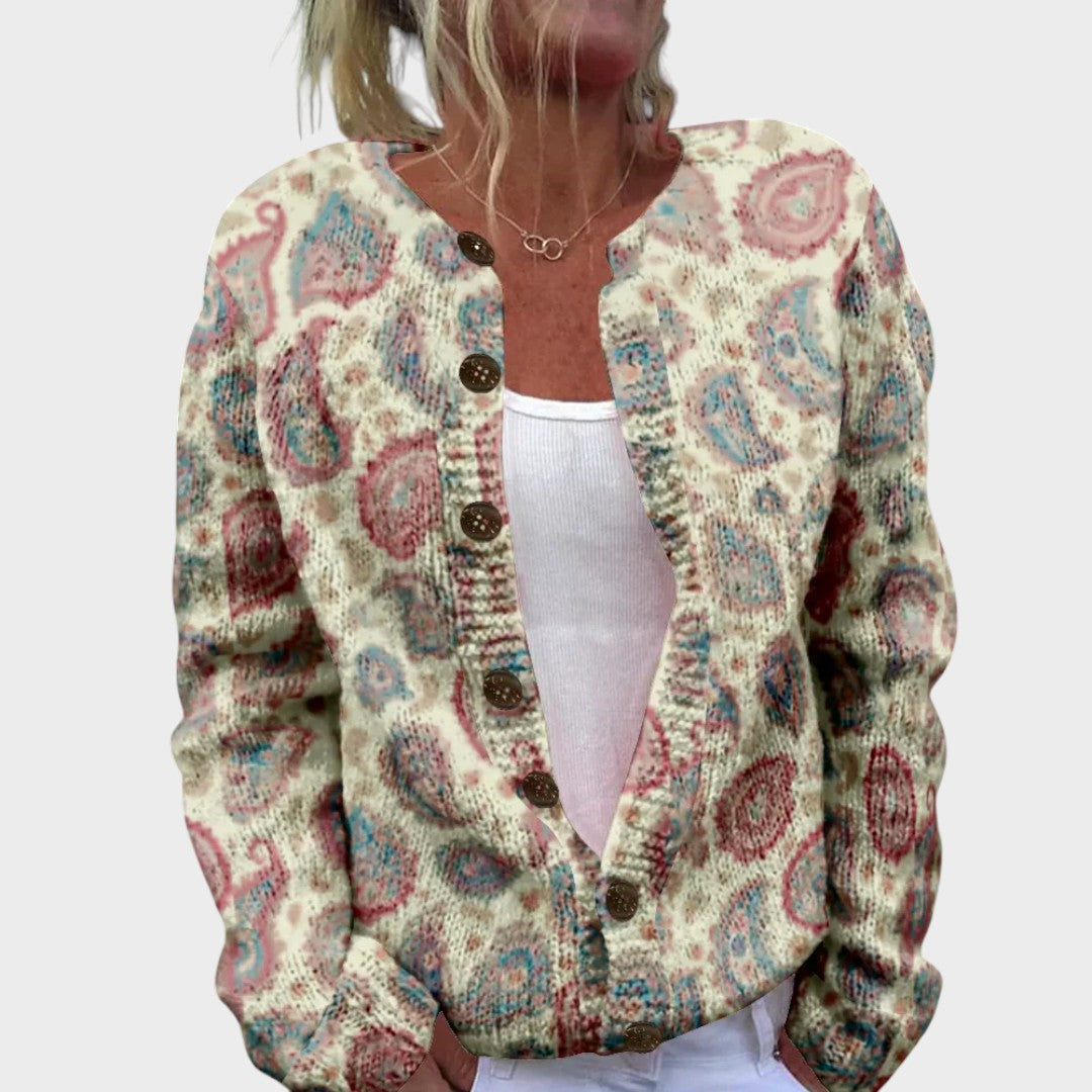 Lara | Autumn Floral Cardigan