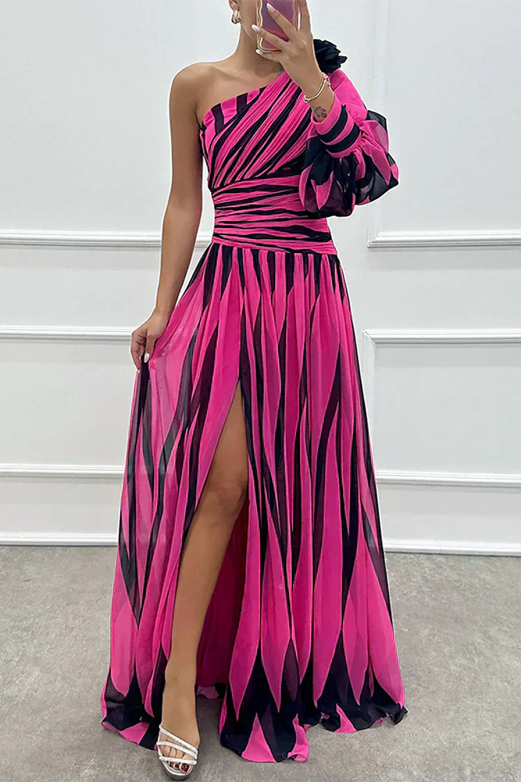 Fenna | Elegant Long Dresses with One Shoulder