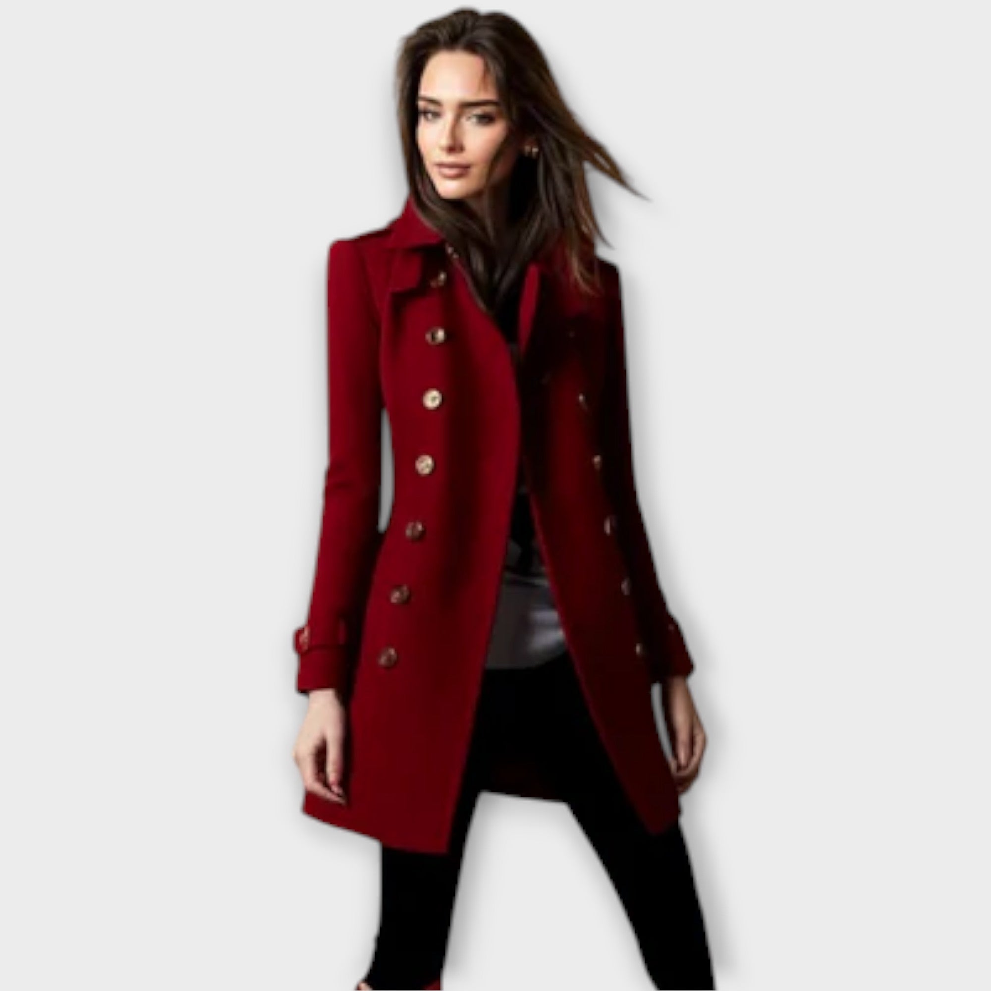 Linda | Double-Breasted Coat
