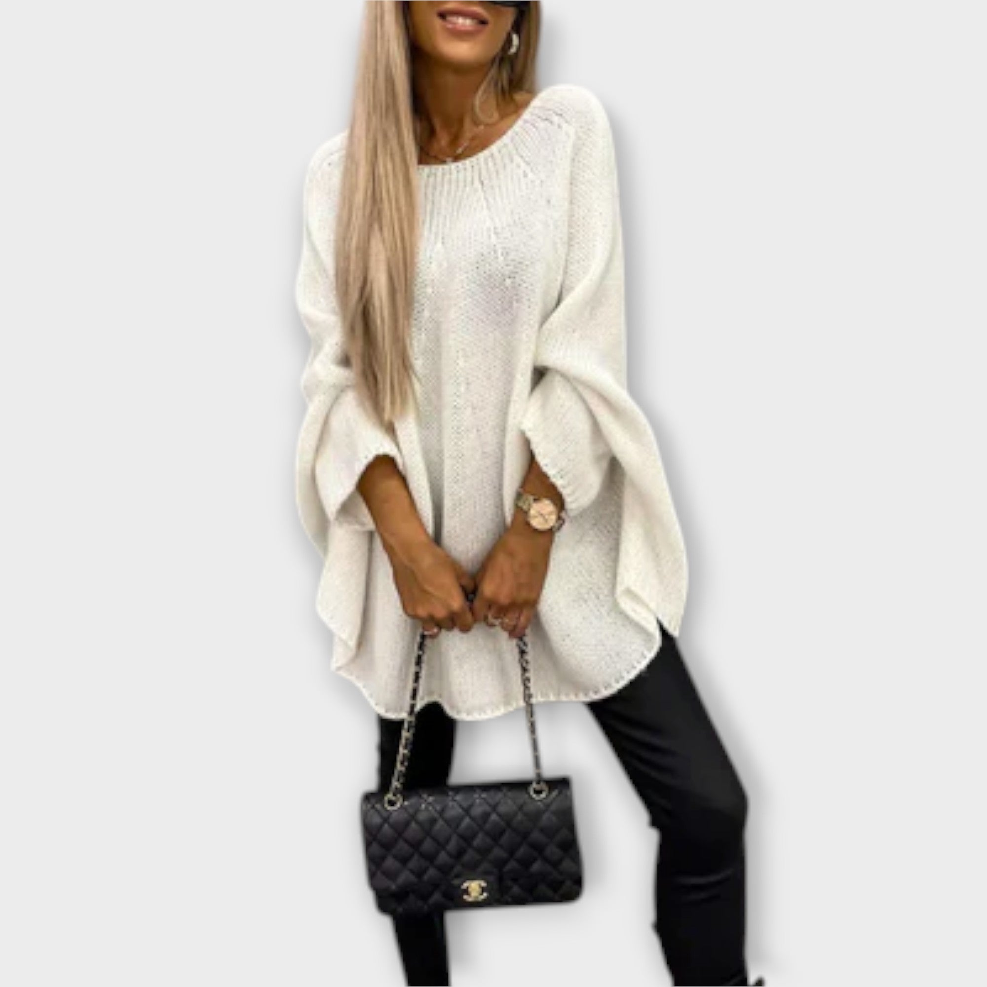 Isabel | Elegant Women's Sweater with Round Neck