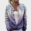 Inês | Autumn Floral Cardigan