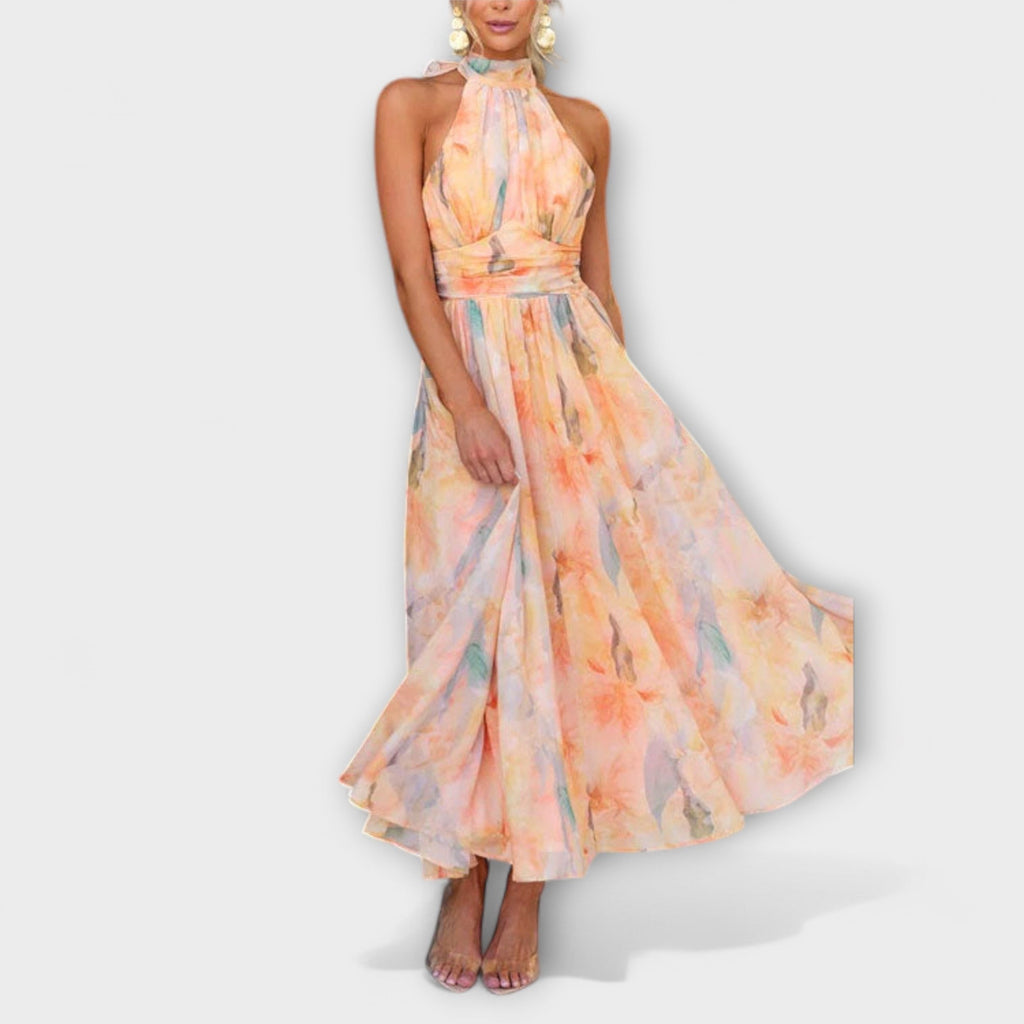 Karla | Watercolour Maxi Dress