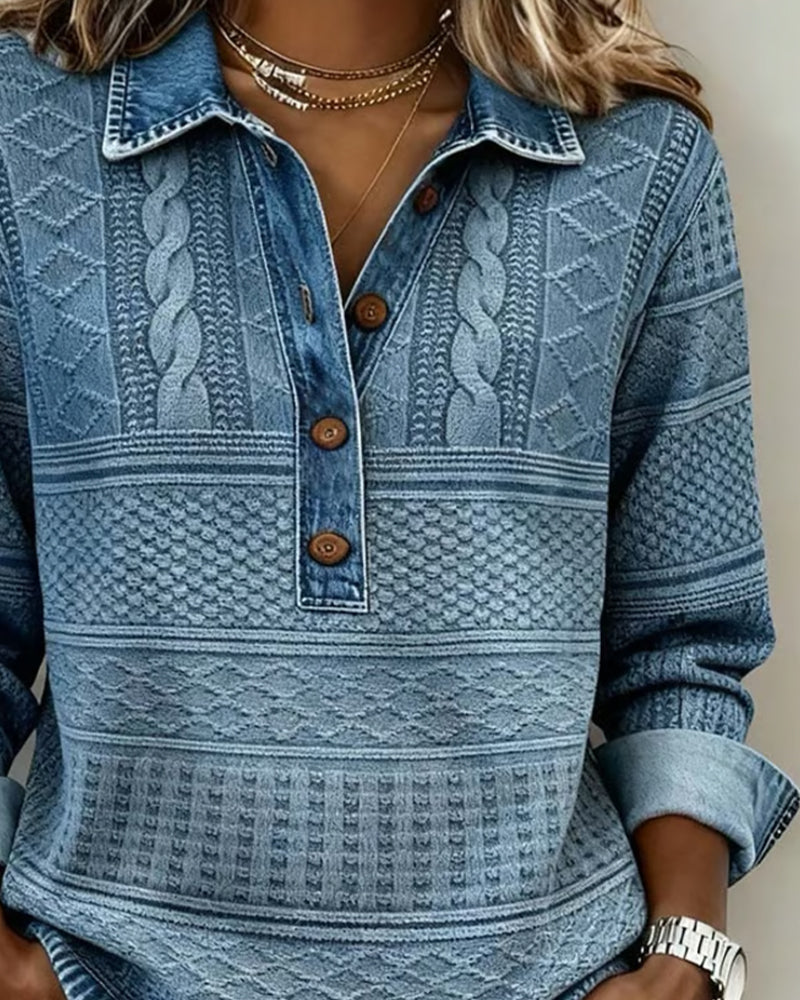 Modern Polo Neck Jumper