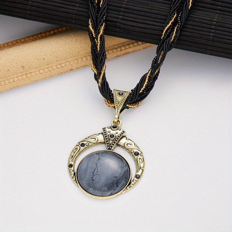 Boho Pendant Necklace