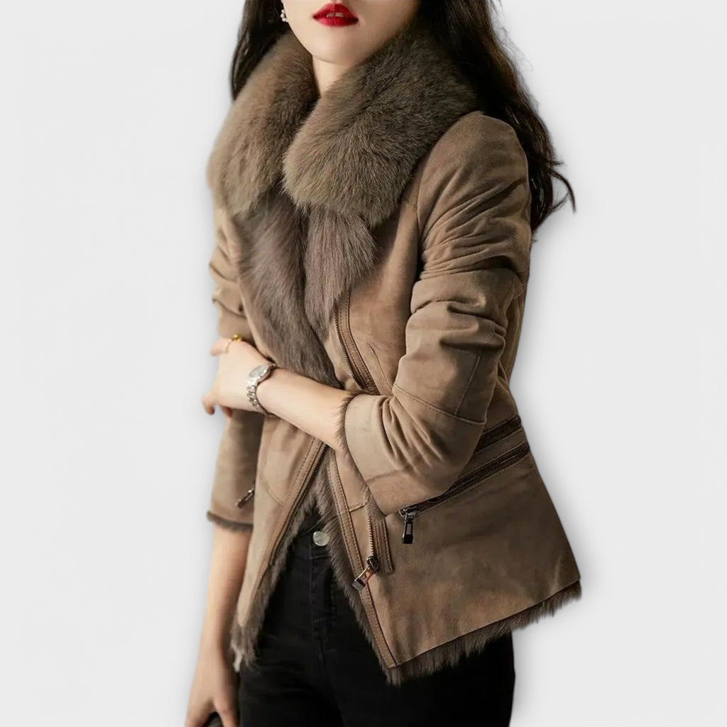 Mariana | Luxurious Lambskin Coat