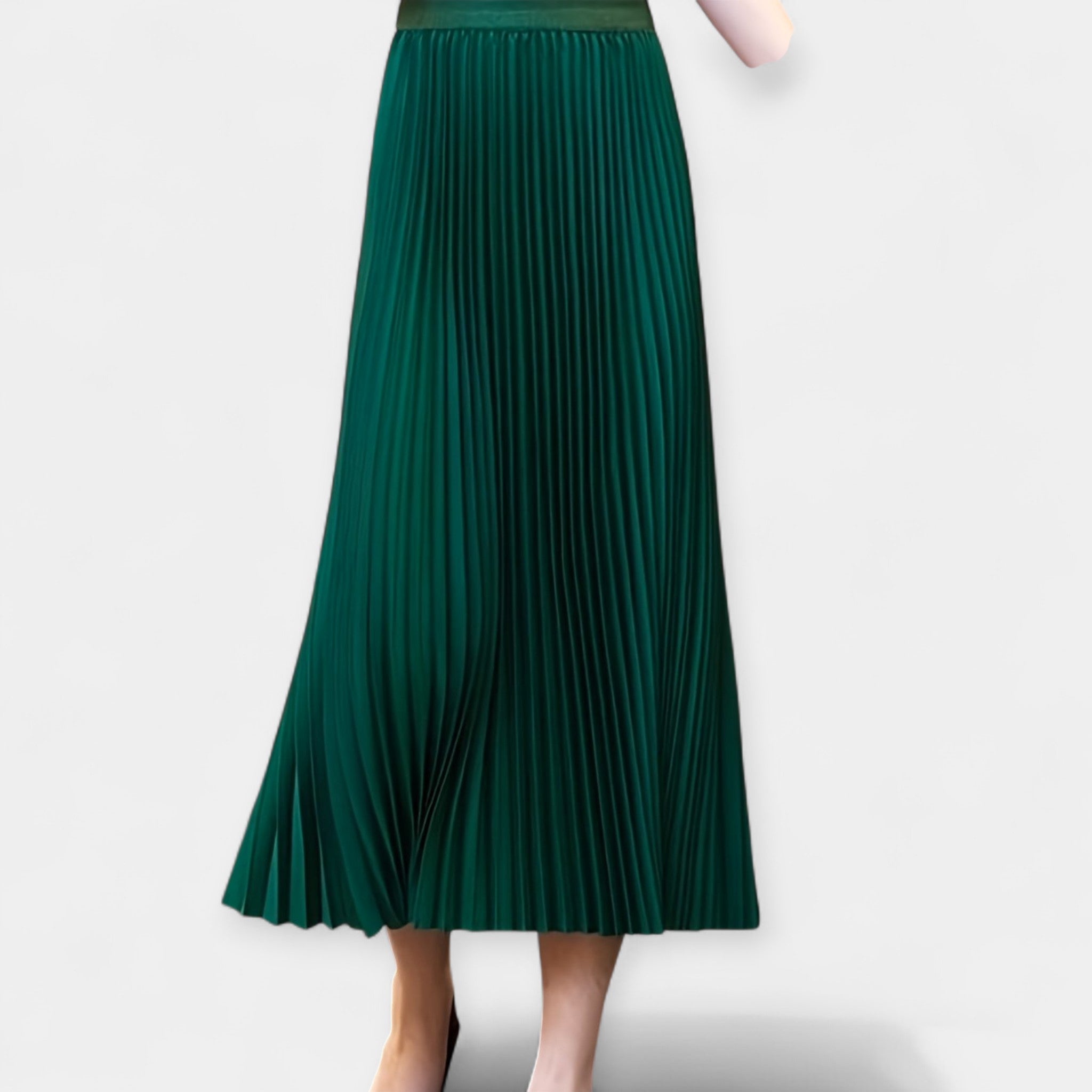 Yasmin | Pleated Midi Skirt