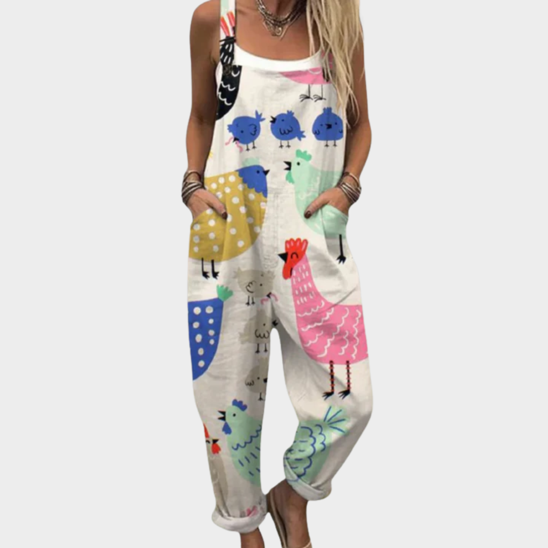 Ilme | Comfortable Printed Jumpsuit