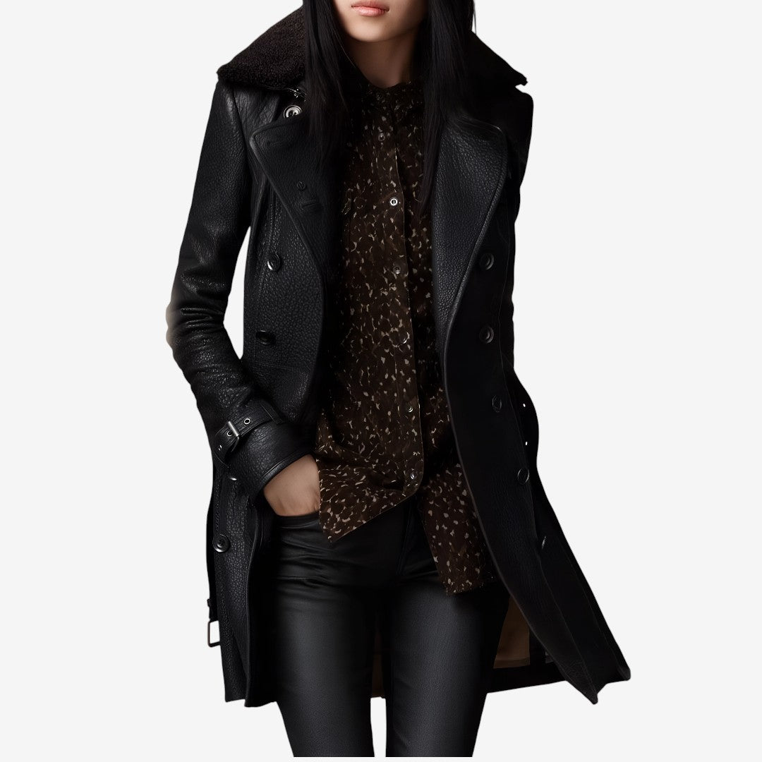 Carolina | Elegant Leather Jacket
