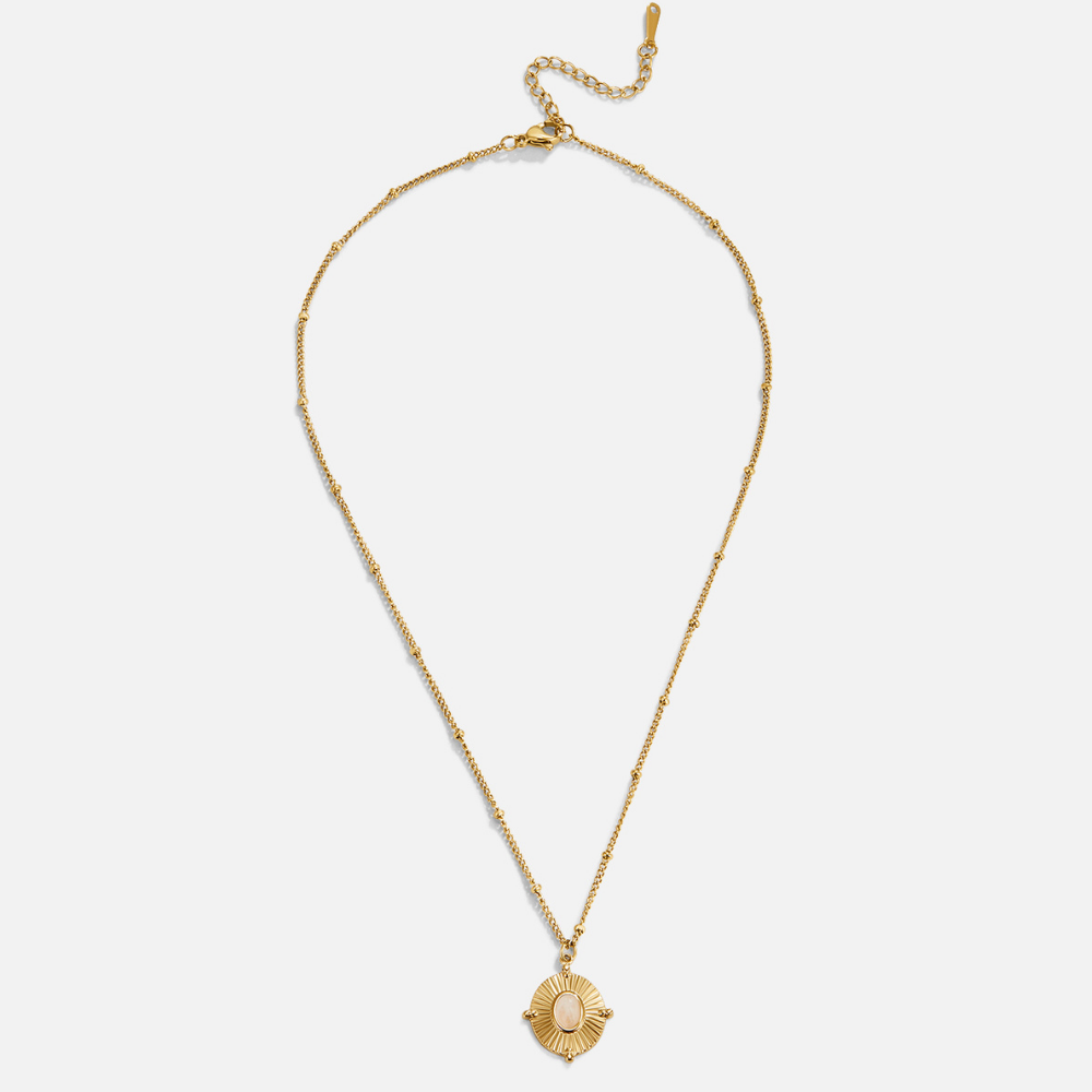 Vintage Monique Necklace with Stone