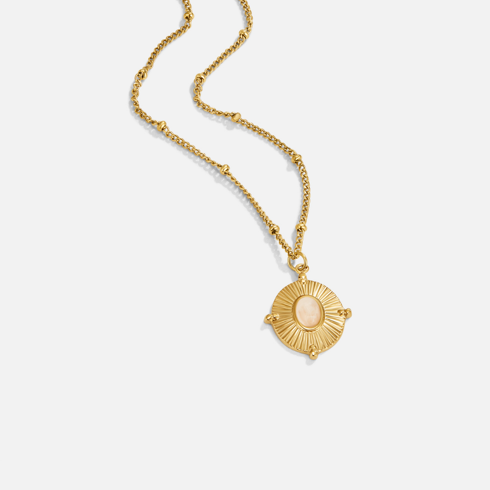 Vintage Monique Necklace with Stone