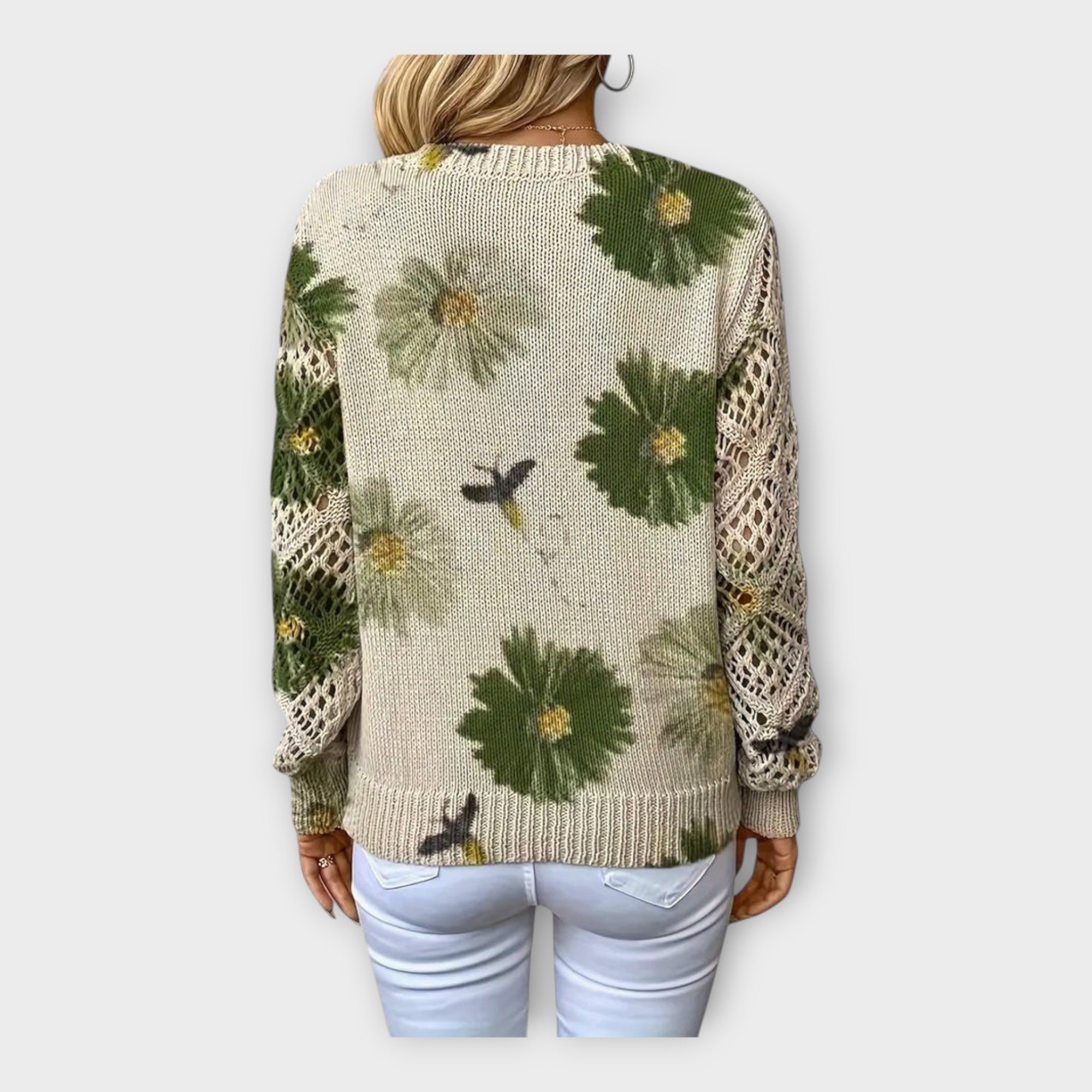 Triinu | Knitted with Lace Details