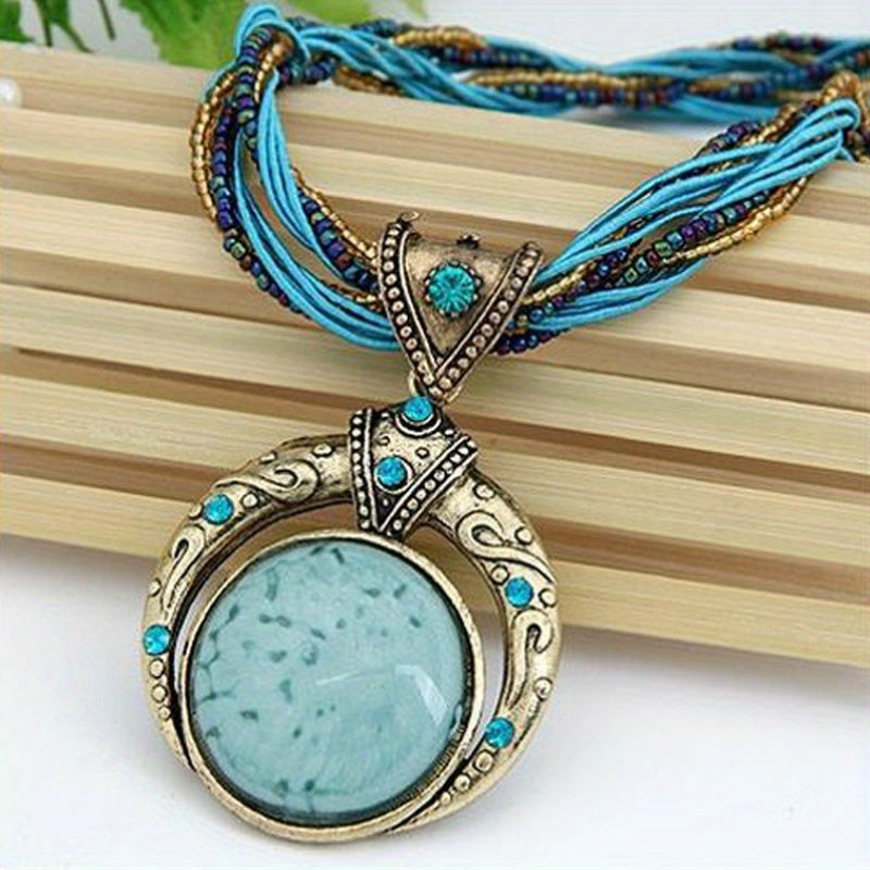 Boho Pendant Necklace