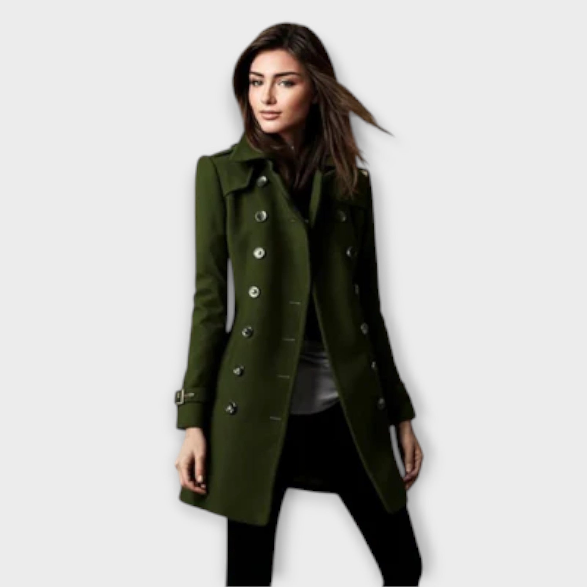 Linda | Double-Breasted Coat